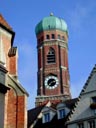 Frauenkirche Tower from Fussgängerzone