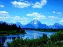 Mount Moran from Oxbow Bend, Grand Teton National Park, Wyoming